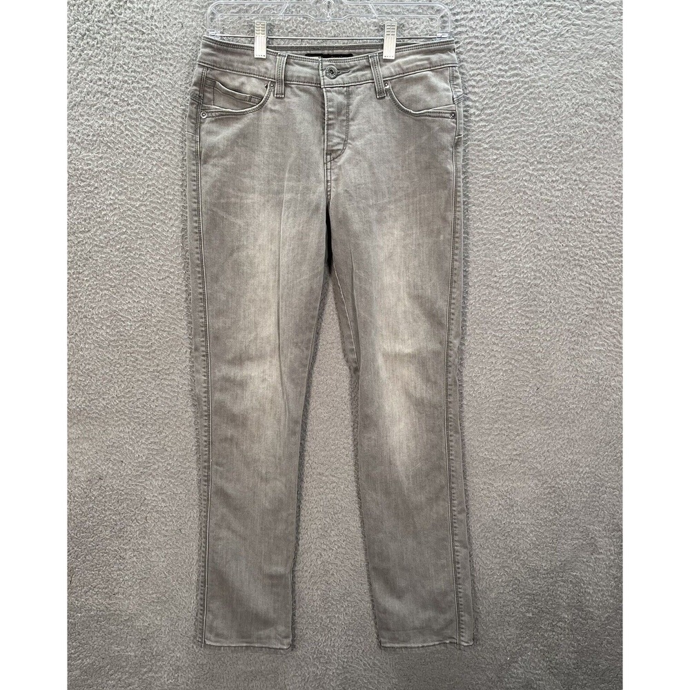 Levis‎ Jeans Womens 6 Medium Gray Denim Flatters & Flaunts Skinny Leg Casual